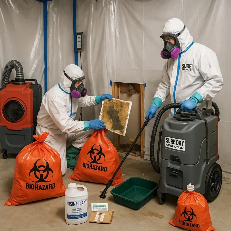 Contaminated Water Handling Protocols process in Zanesville, OH