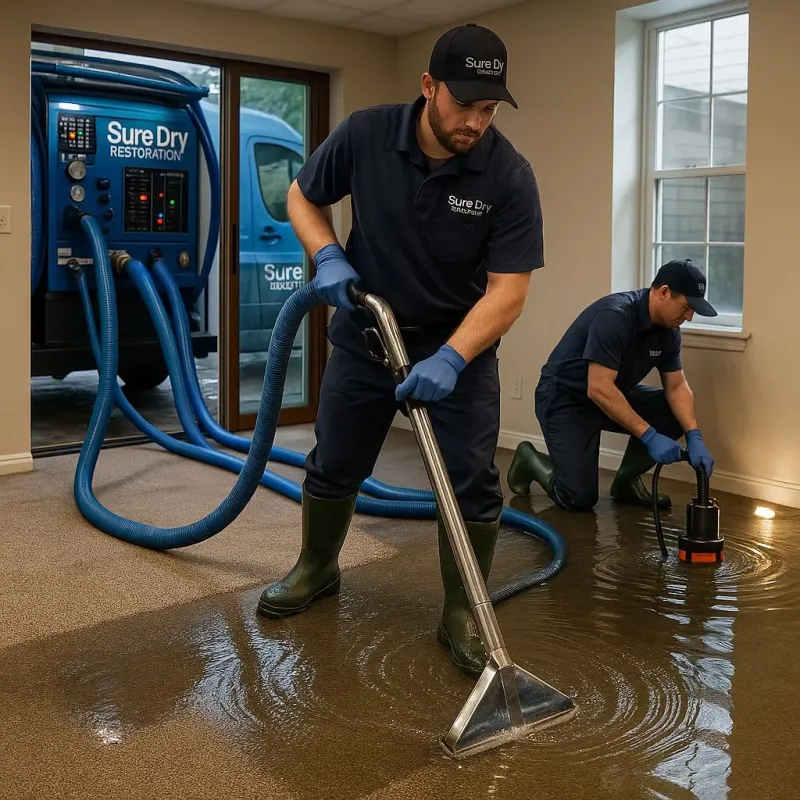 Water Extraction and Removal process in Zanesville, OH